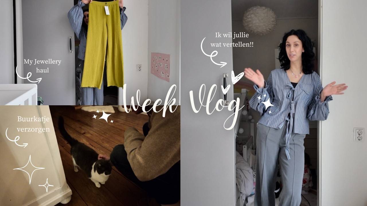 Leuk nieuws!!, My Jewellery shoplog, Logeertas inpakken & Avondje voor mezelf | WEEKVLOG