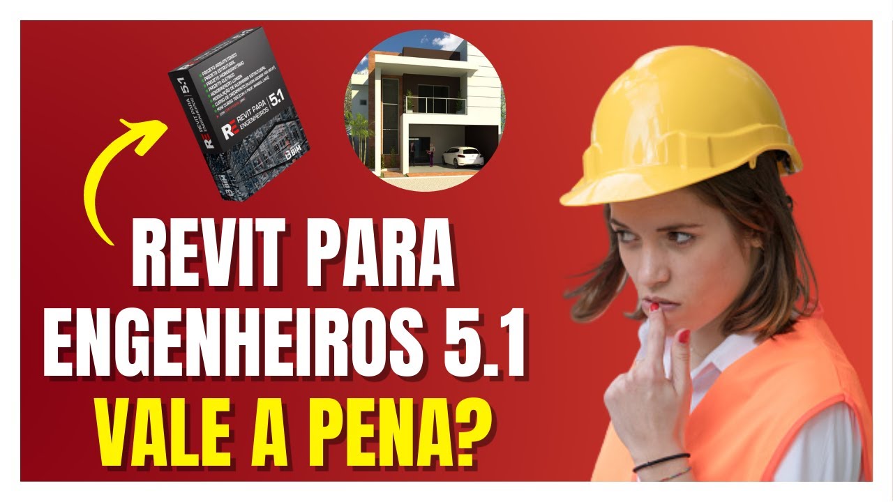 REVIT PARA ENGENHEIROS 5.1 Funciona Mesmo? Curso Revit para Engenheiros 5.1 &eacute; bom?  Vale a Pena?