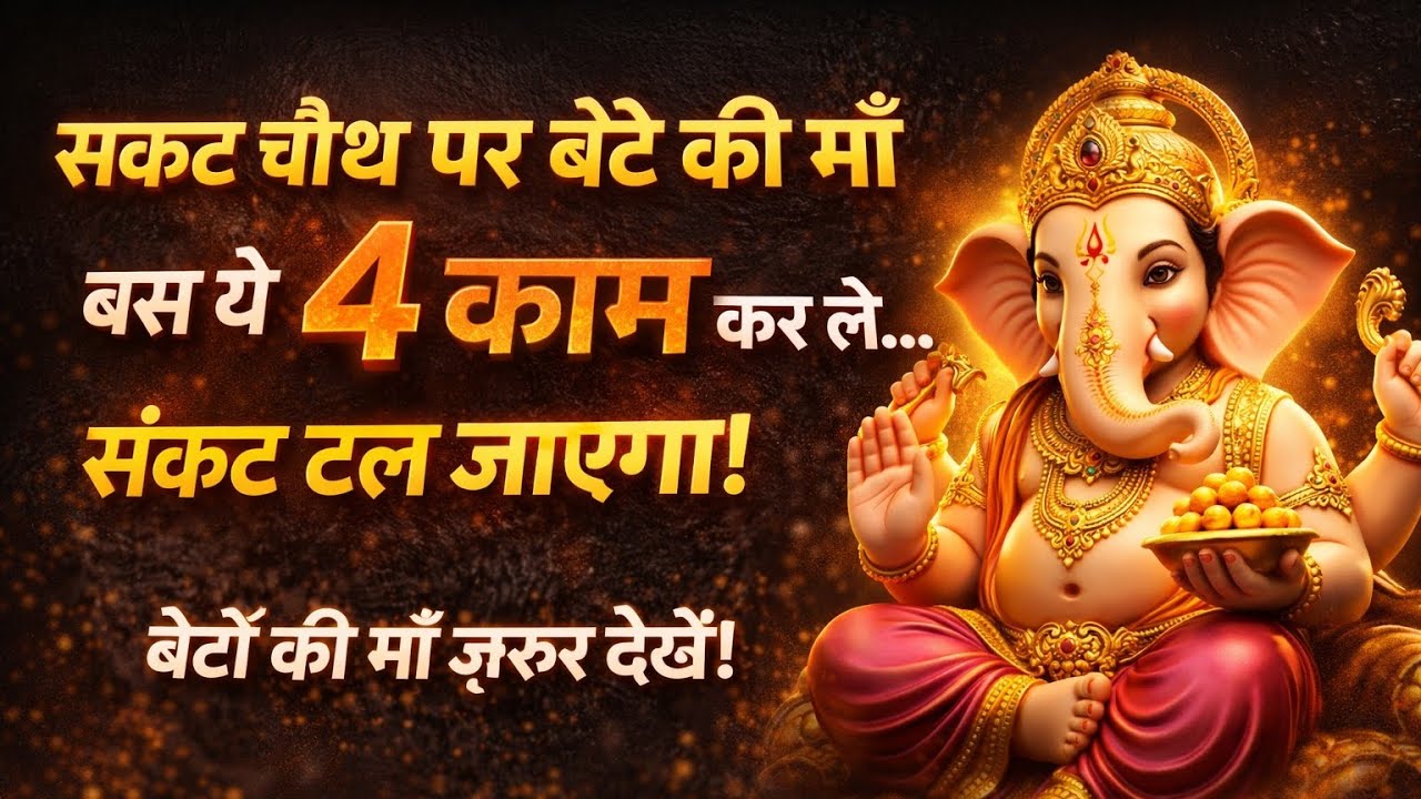 सकट चौथ पर बेटे की माँ बस ये 4 काम कर ले…संकट टल जाएगा ! #motivation #ganeshchaturthi #2026