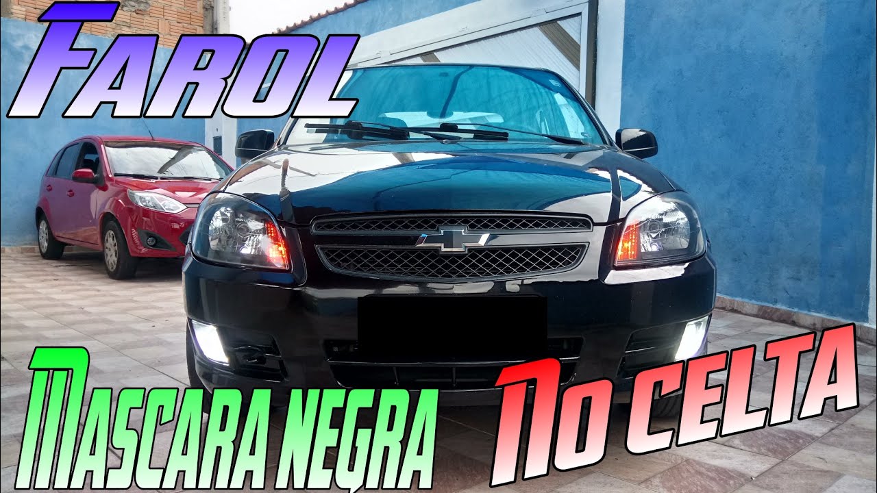 Como fazer máscara negra no farol do celta