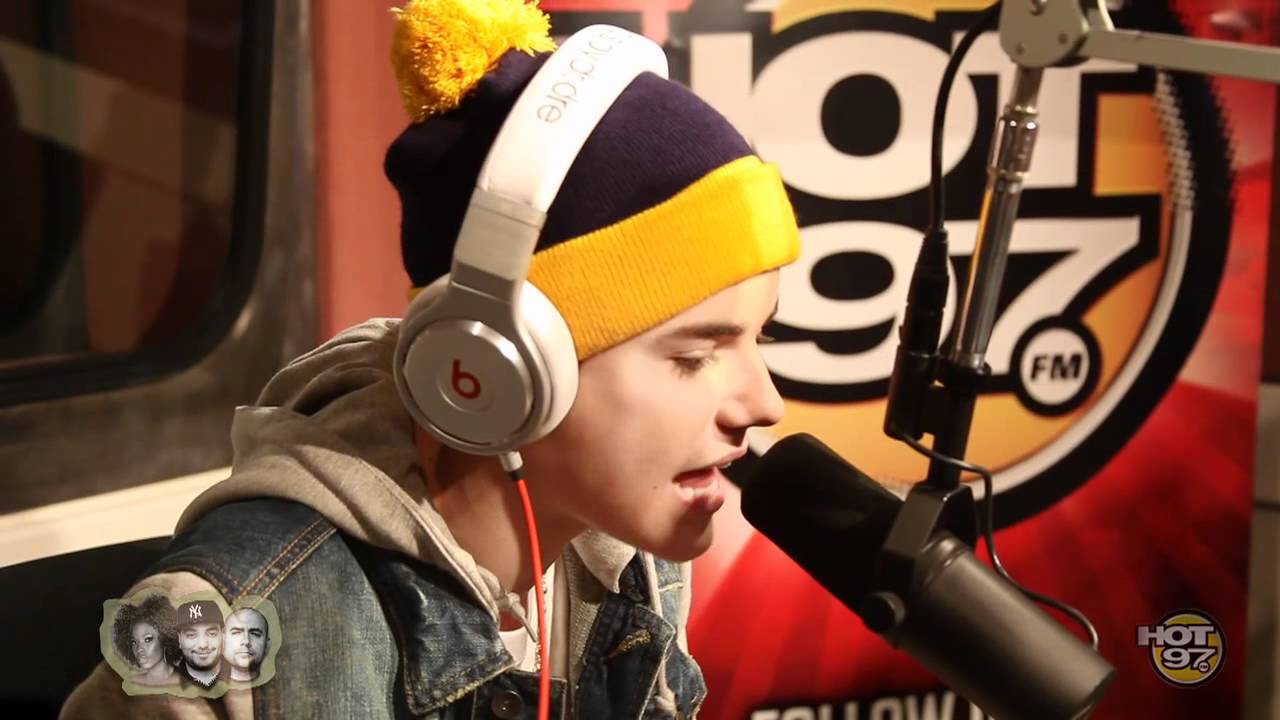 Justin Bieber Exclusive Rap at HOT 97