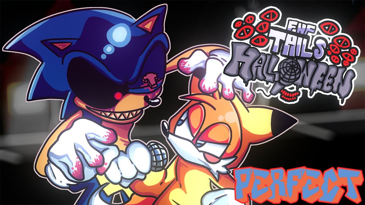 Friday Night Funkin' - Perfect Combo - Tails' Halloween Mod + Cutscenes [HARD]