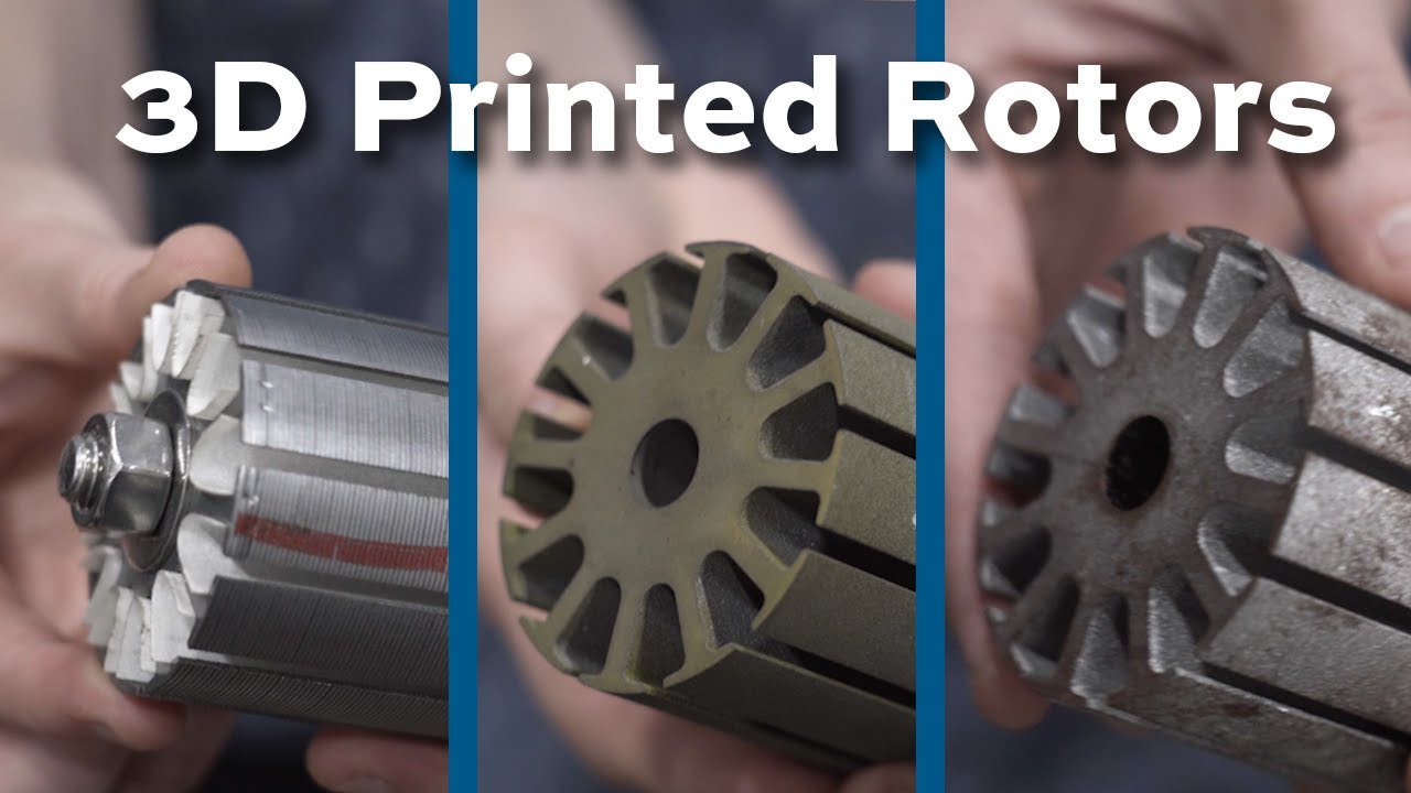 3D Printing Rotors for Electric Motors
