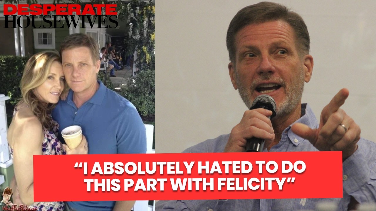 Doug Savant (Tom Scavo) talks about working with Felicity Huffman (Lynette) in Desperate Housewives