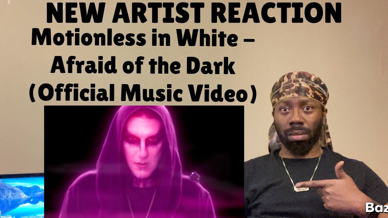 REACTION | Motionless in White - Afraid of the Dark (Official Music Video)