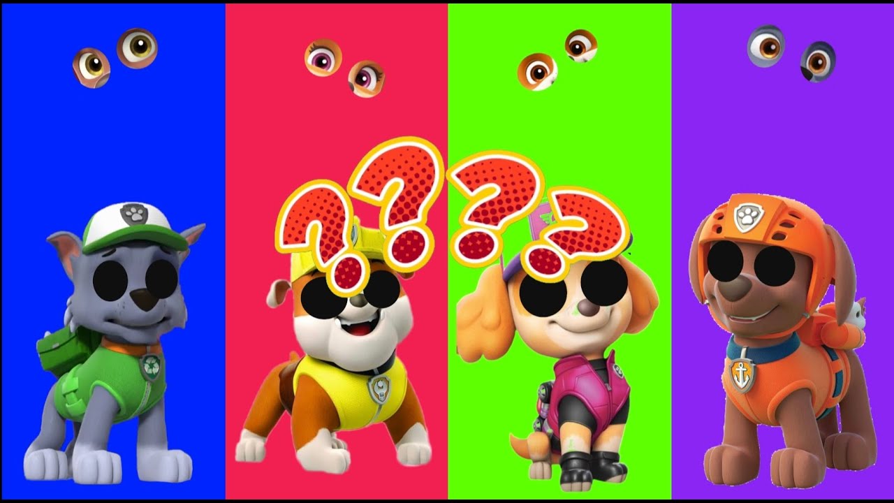 Wrong eyes👀 chellenge DAME TU COSITA Paw Patrol Funny Puzzle Wrong Heads