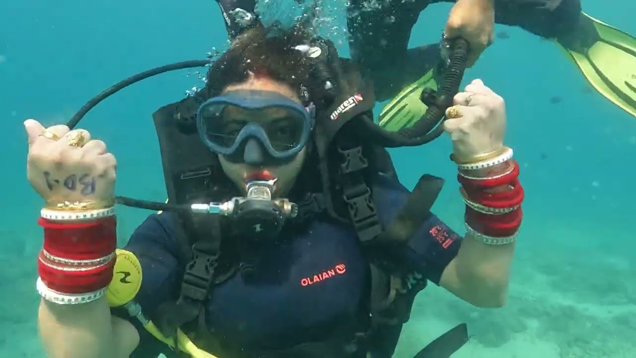 Scuba Diving 🤿💗 In Andaman#viral#best#sea#havelock