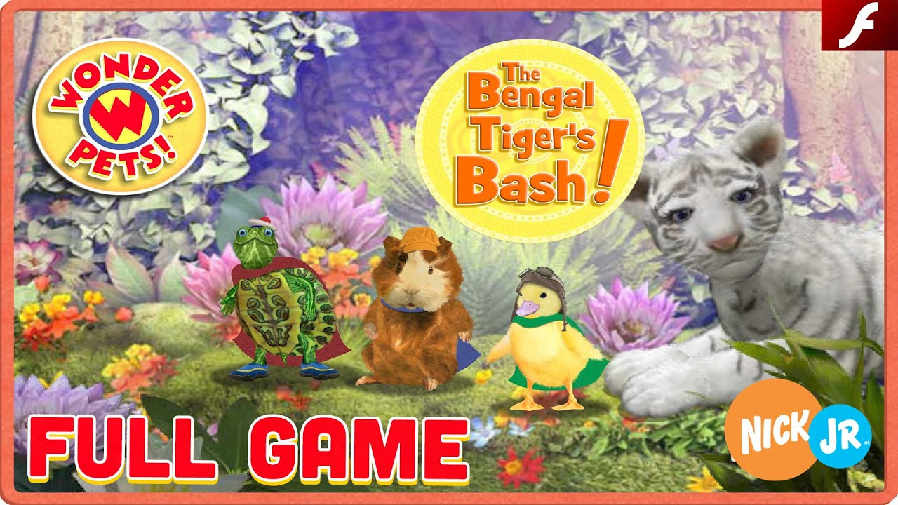 Wonder Pets!™: The Bengal Tiger's Bash! (Flash) - Nick Jr. Games