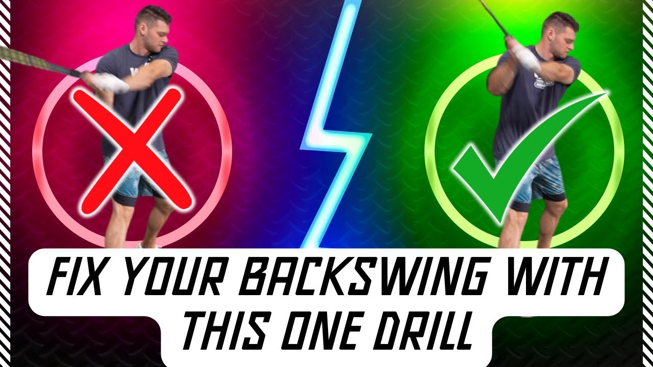 Secret Drill To Fix Your Flat Backswing and Help You Swing Faster