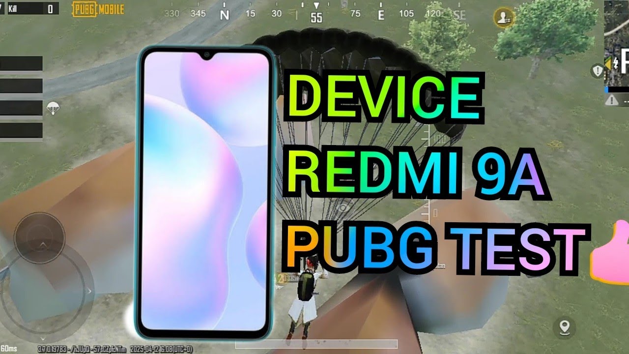 REDMI 9A RAM 3GB PUBG TEST