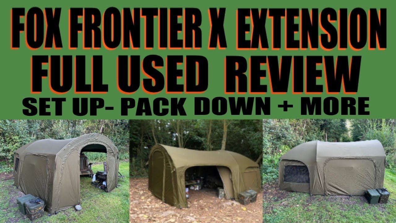 FOX FRONTIER X EXTENSION - PORCH / USED REVIEW / DIFFERENT SET UPS + TIPS / CARP FISHING