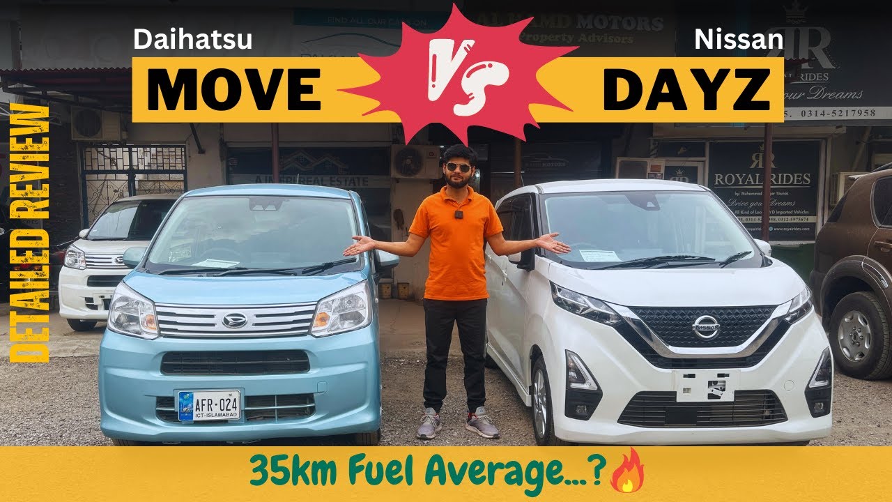 Nissan Dayz vs Daihatsu Move | Detailed Review of Daihatsu Move and Nissan Dayz | Perfect Car