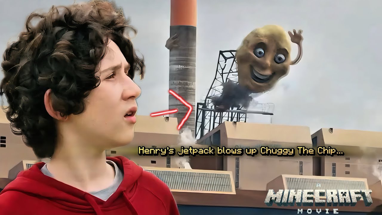 A Minecraft Movie | Henry Accidentally Blows Up Chuggy The Chip | Movie Clip