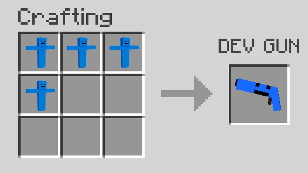 Minecraft Manhunt, But I can Craft Hunter Weapons...
