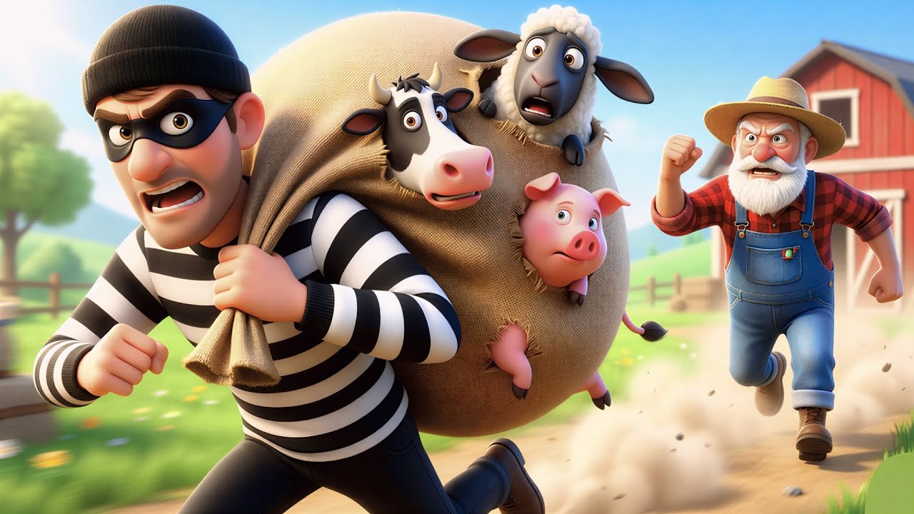 Old MacDonald Had a Farm 🚜😲 Oh No! Where are the Animals? | Mystery Song | Ding Dong Kids
