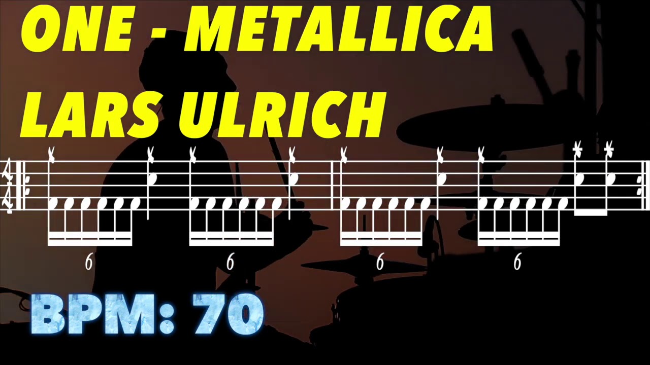 Metallica - One Double Bass Workout Routine (Rookie - Vet)
