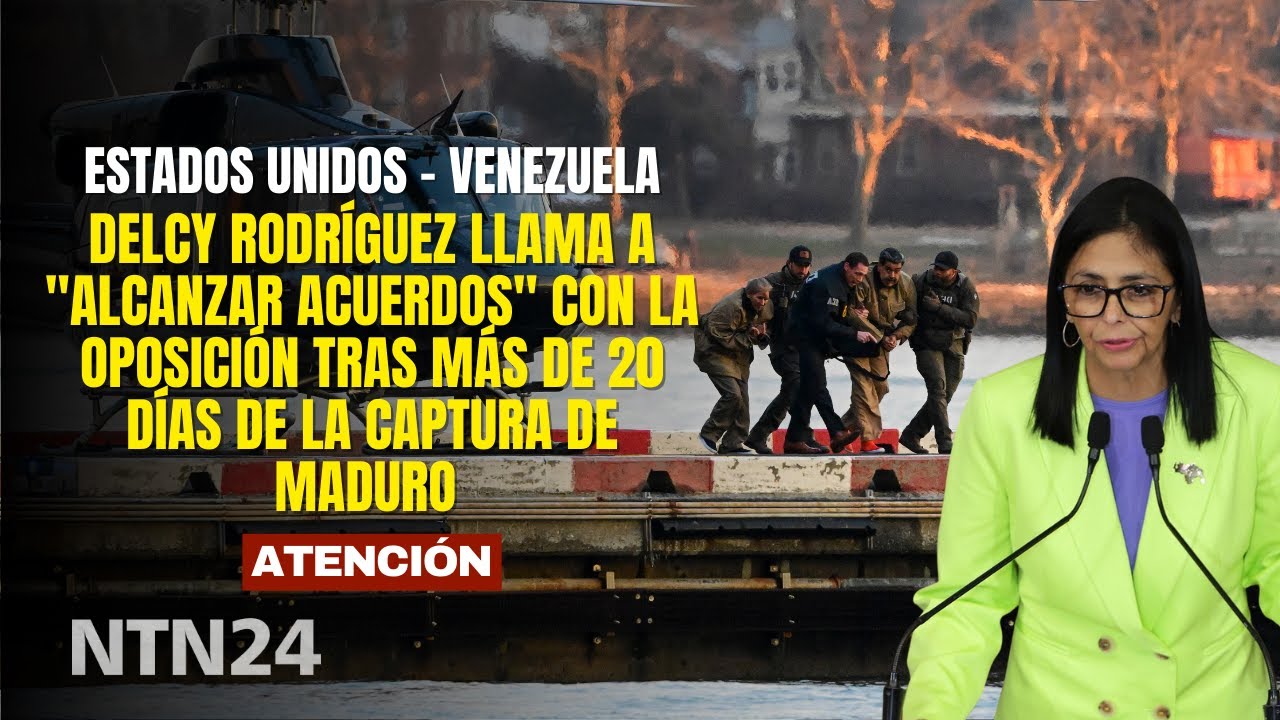 Delcy Rodríguez llama a 