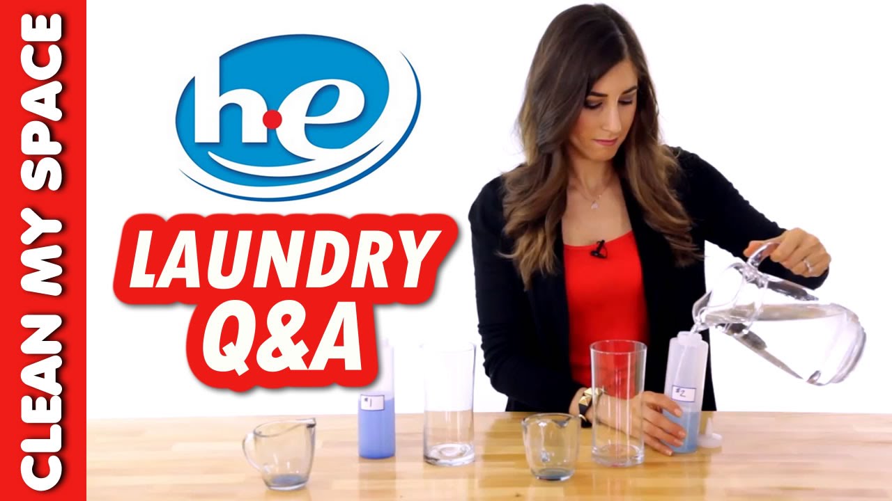 HE Laundry Questions & Answers! (Clean My Space)