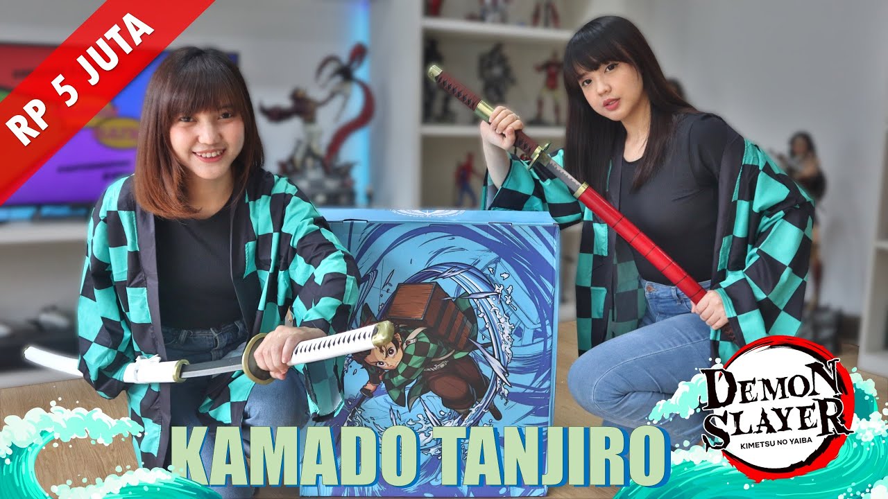 UNBOXING KIMETSU NO YAIBA【DEMON SLAYER】KAMADO TANJIROU WATER BREATHING STYLE SECOND FORM!!