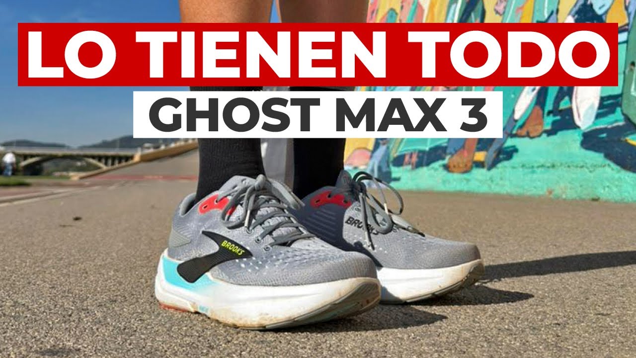 Brooks Ghost Max 3 Review | M&aacute;xima Amortiguaci&oacute;n y Estabilidad a un Buen Precio