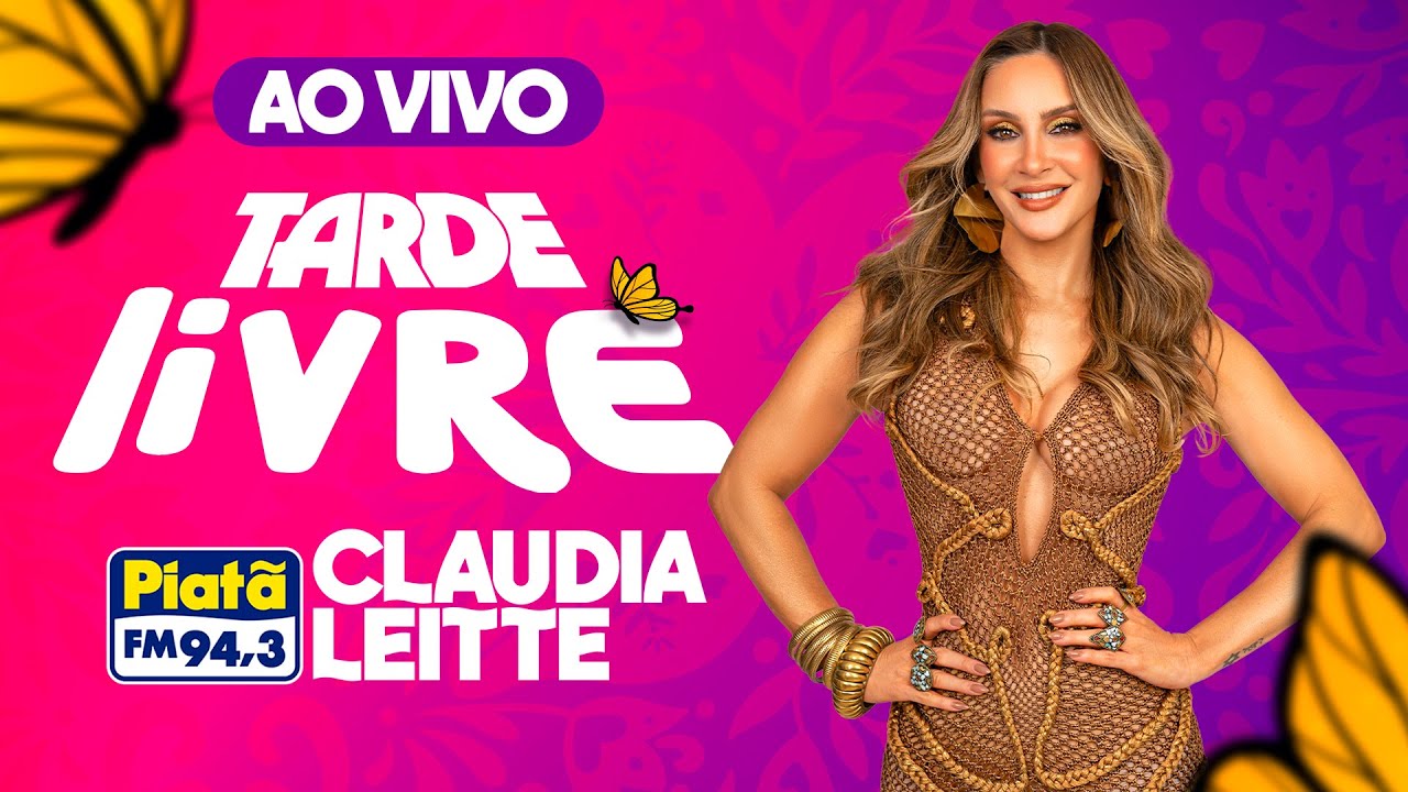 Claudia Leitte &bull; AO VIVO &bull; Tarde Livre