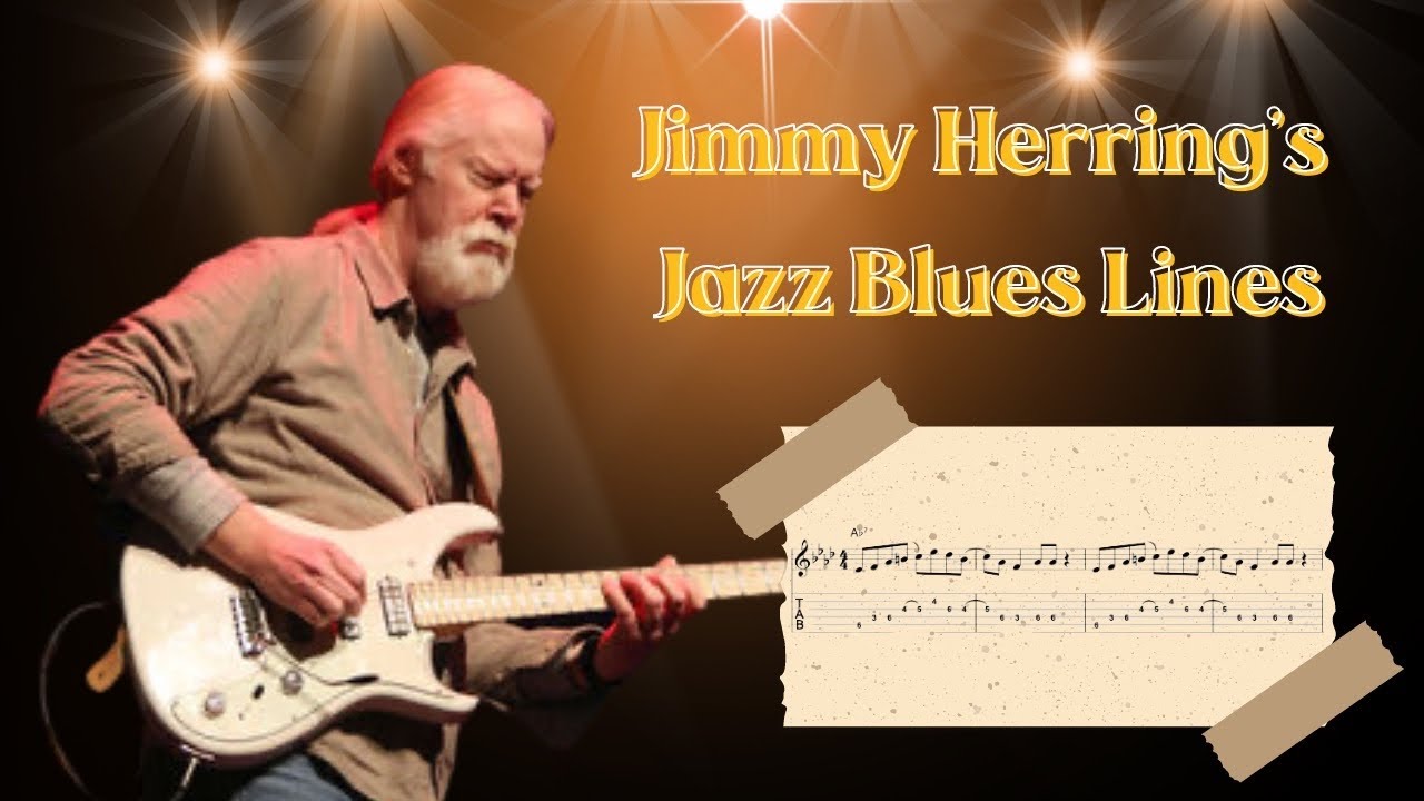 Jimmy Herring's Jazz Blues Lines - Analyzing Albright Special's Melody | Jazz/Fusion Guitar Lesson