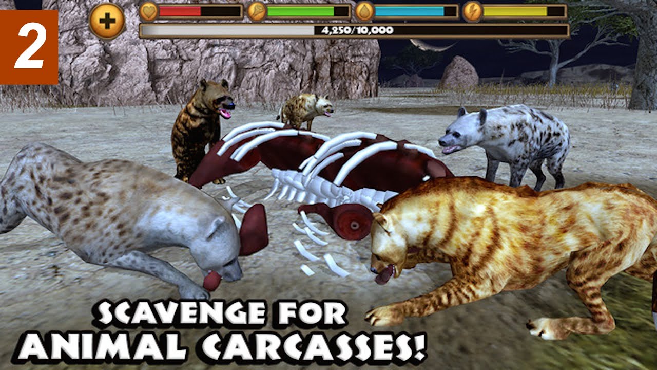 Hyena Simulator - By Gluten Free Games - Part 2 - Compatible with iPhone, iPad, and iPod touch