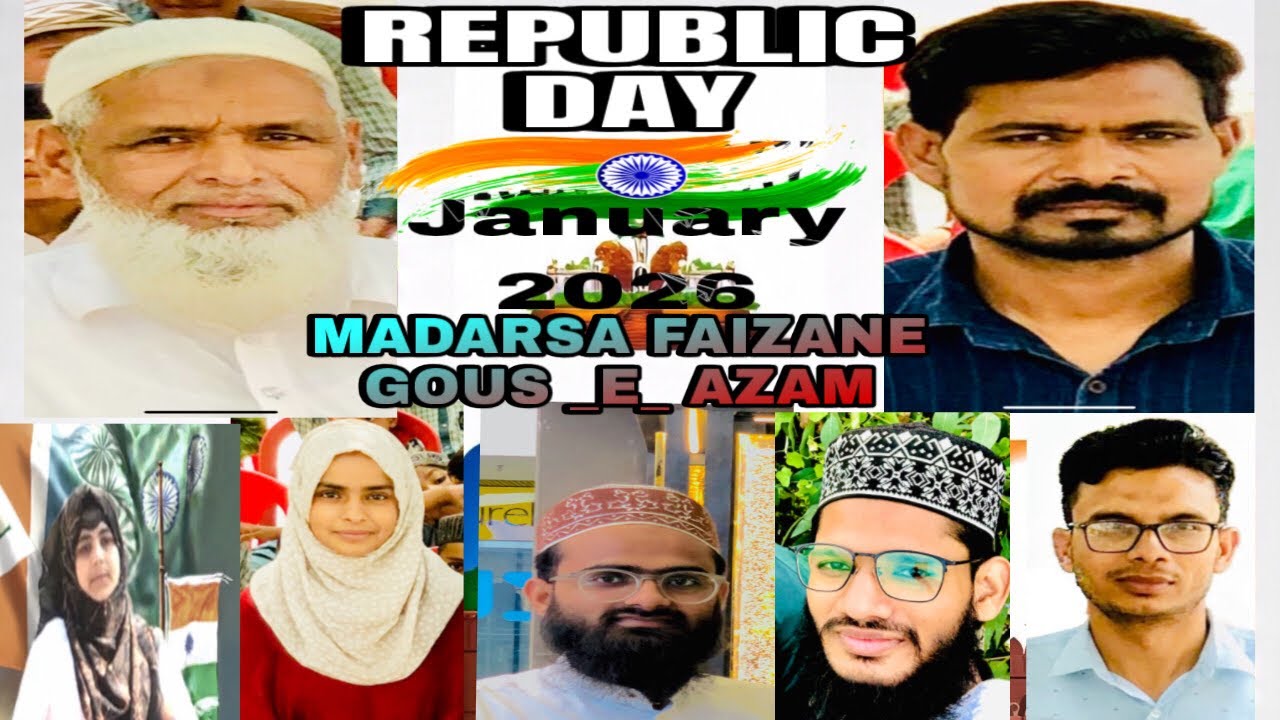 Madarsa Faizane Gouse Azam Bhandra (Budaun) 26 🇮🇳 January 2026 Video A.S.R.UP24