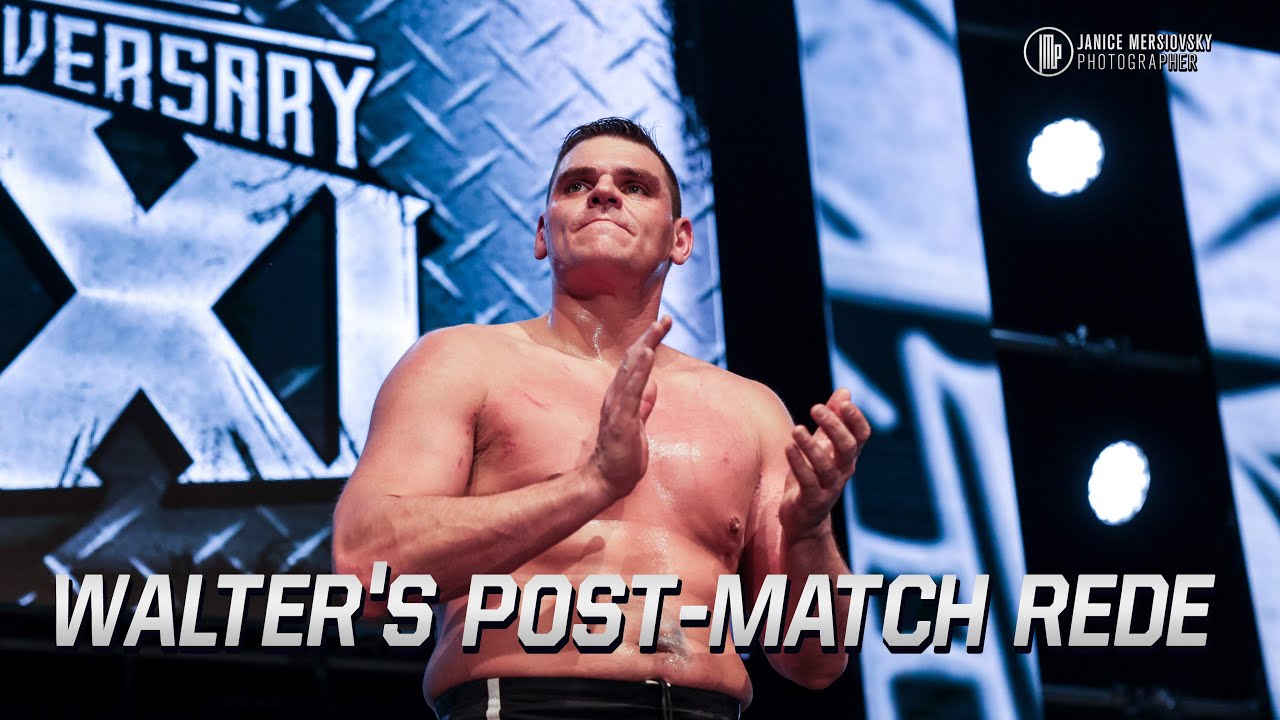 Walters Rede bei wXw 21st Anniversary