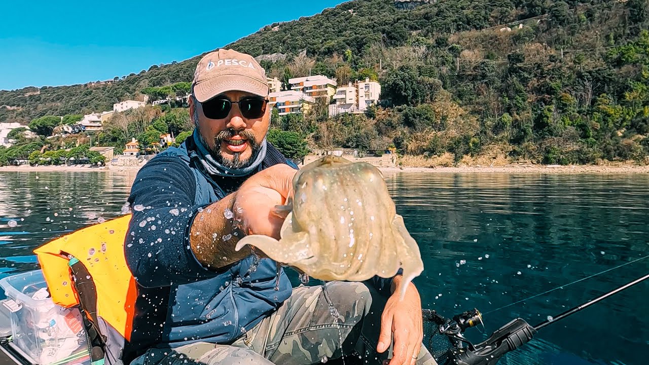 Destinazione Kayak - PescaTV - S2P4 - Cefalopodi di scogliera (2° parte)
