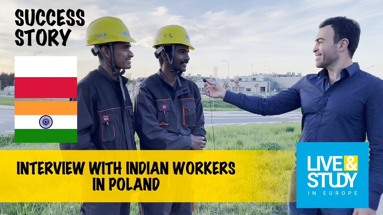Interview with Indians in Poland / Working at SK construction site