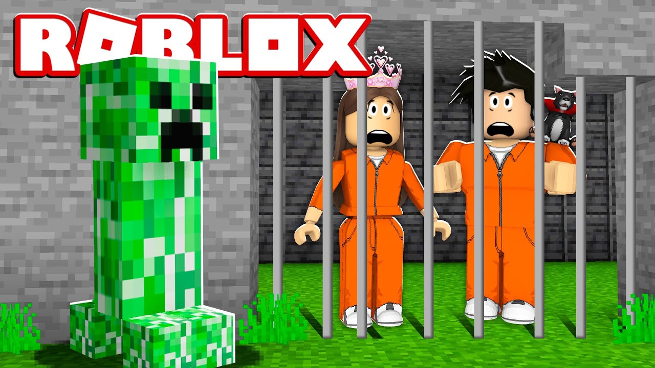LOKIS NO ESCAPE DO CREEPER | Roblox - Croopers Prison Run