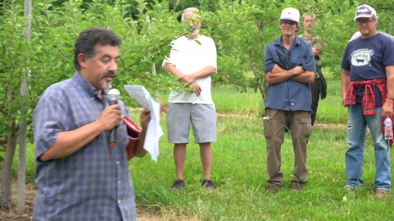 MFGA Annual Summer Meeting-Stop 5a-f: AMF, nematodes, SWD, BMSB ghost traps, CM and OFM, apple scab