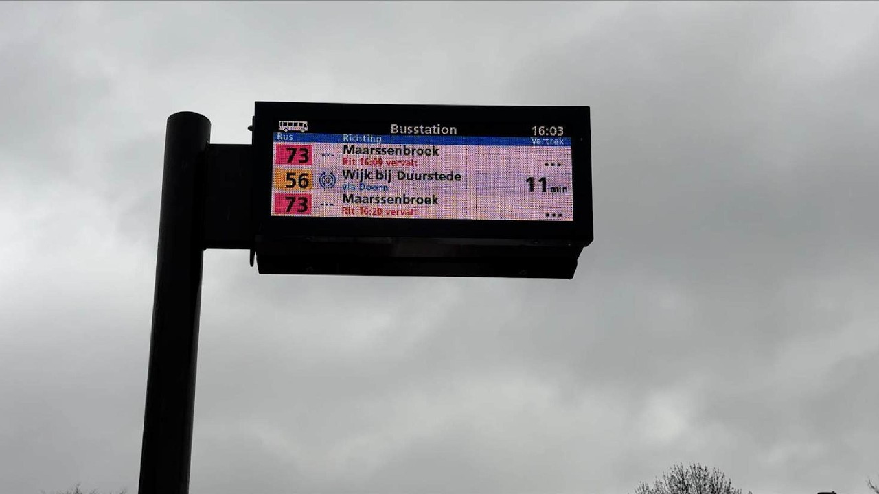 Rommelige bus dienstregeling: vervelend voor reiziger en chauffeur