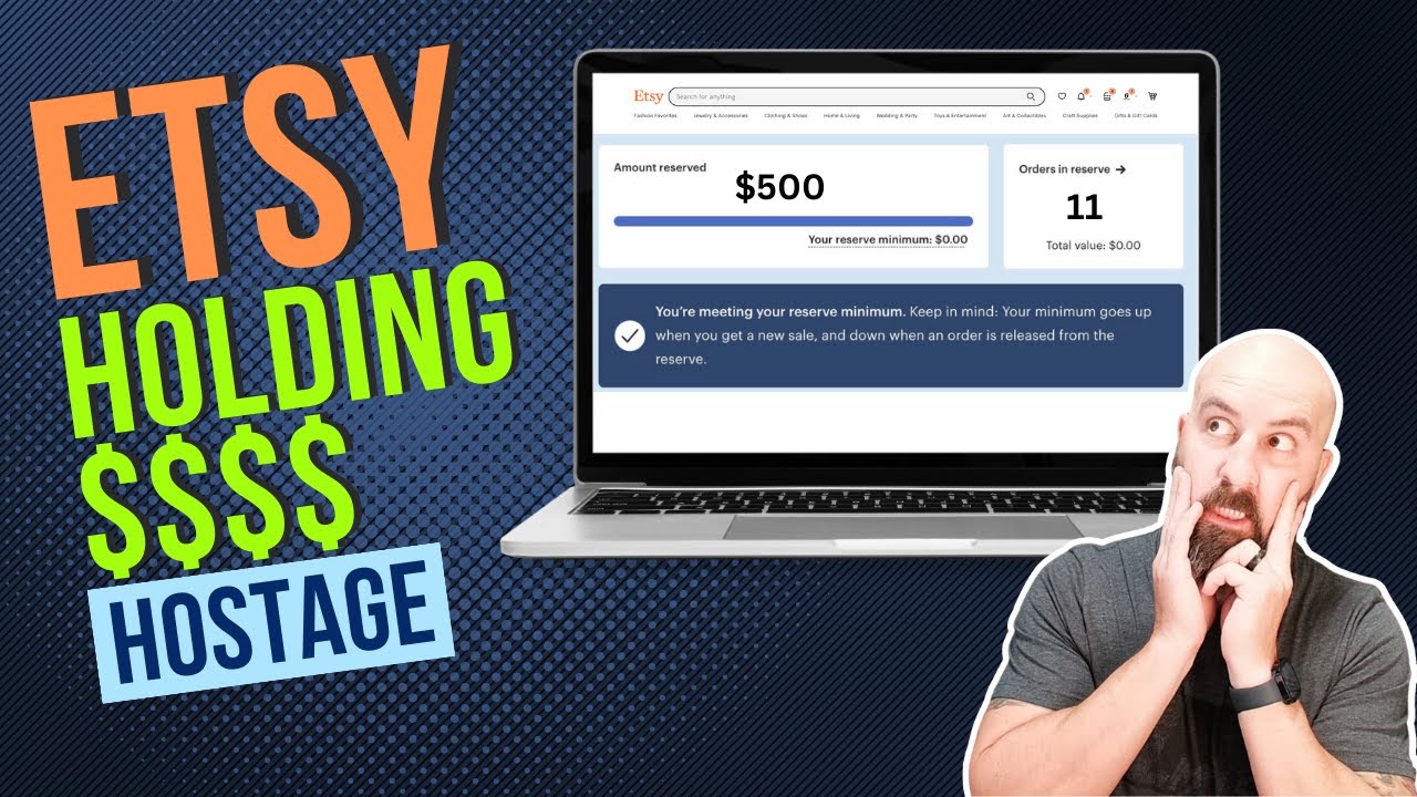 How to avoid Etsy keeping your money in reserves!
