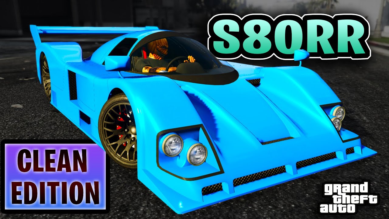 S80RR Clean Design Review & Best Customization FREE - GTA 5 Online - Nissan R90C - Race Car! NEW