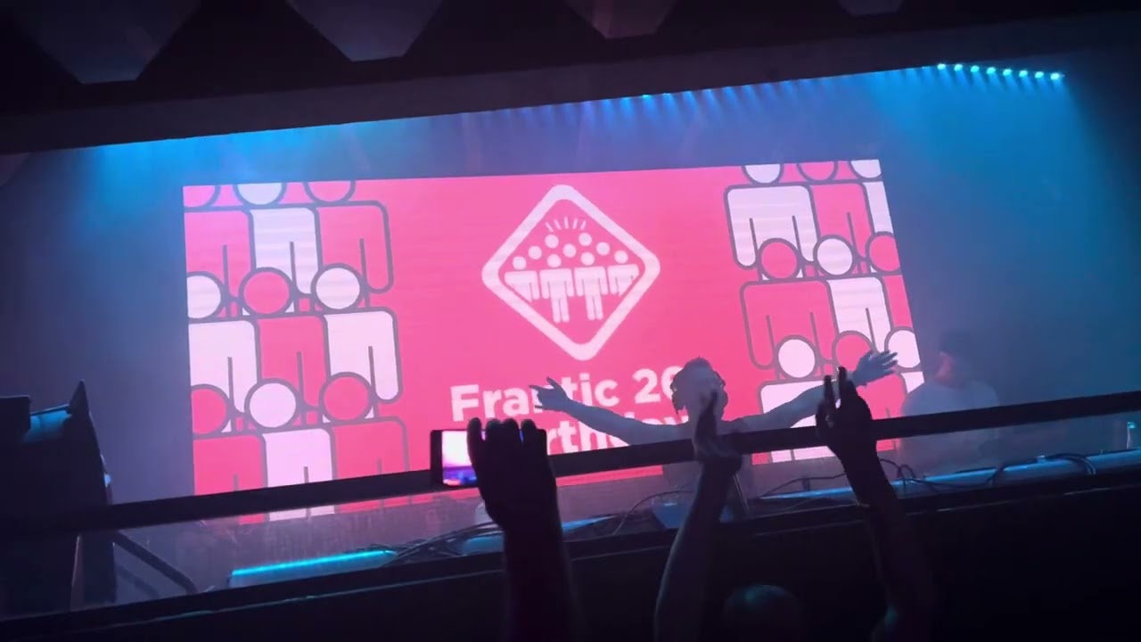 Frantic 26th Birthday Ministry of Sound Saturday 29th of July 2023 ￼Dj Wayne Smart ￼smashing it 💯