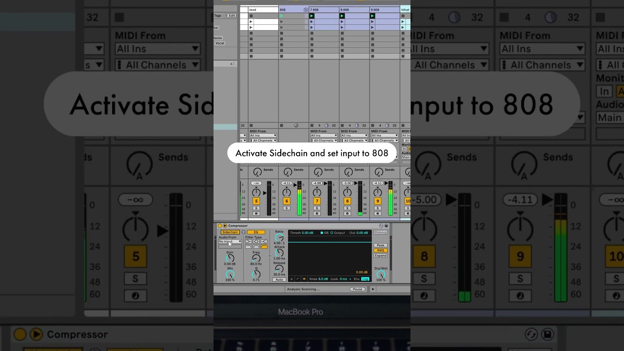 Live Tips: Boosting 808s #musicproduction #808 #abletonlive