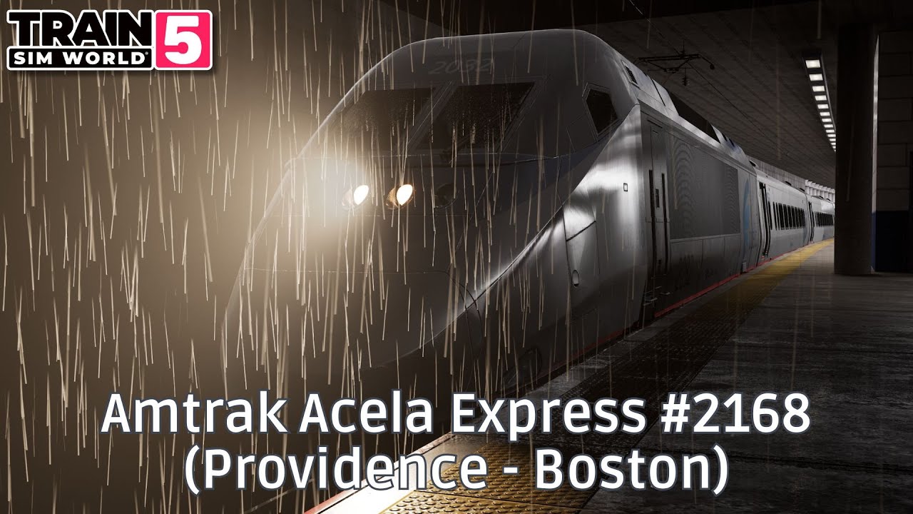 Amtrak Acela Express #2168 (Providence - Boston) - NEC: Boston - Providence - Acela - #TSW5
