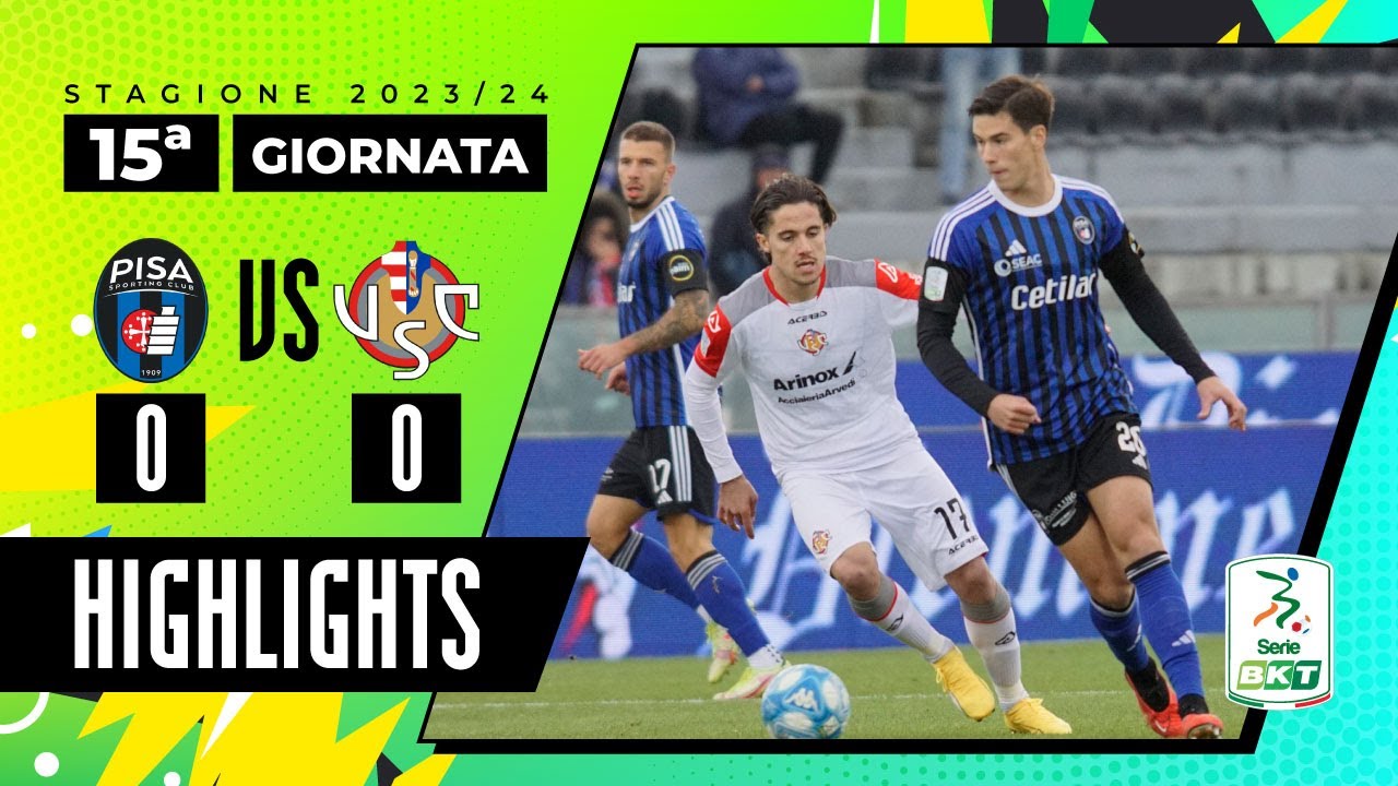 Pisa vs Cremonese 0-0 | Pareggio a reti bianche all&rsquo;Arena | HIGHLIGHTS SERIE BKT 2023 - 2024