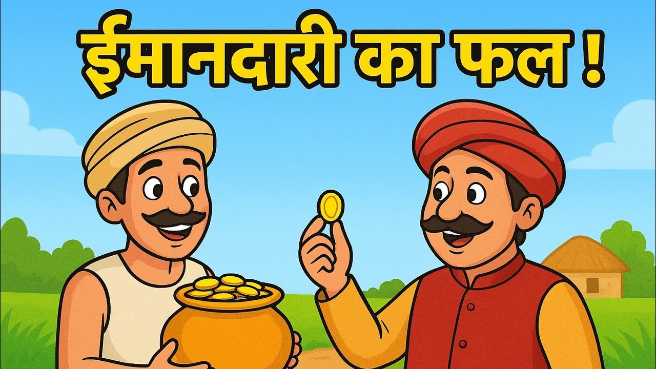 Imandari Ka Fal | ईमानदारी का फल | Hindi Story | Moral Story | 