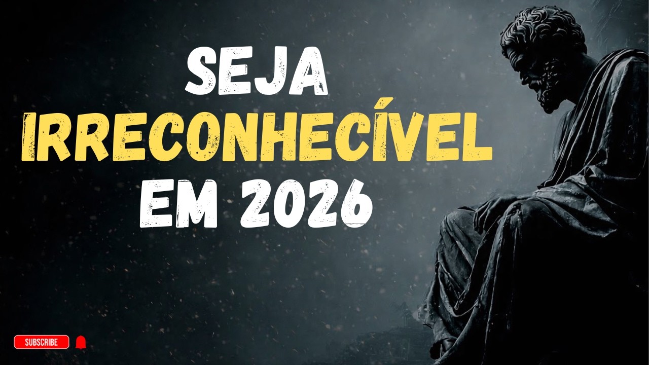 SEJA IRRECONHECÍVEL EM 2026: Como ARRUMAR Sua VIDA De VEZ | 13 LIÇÕES DO ESTOICISMO 📜