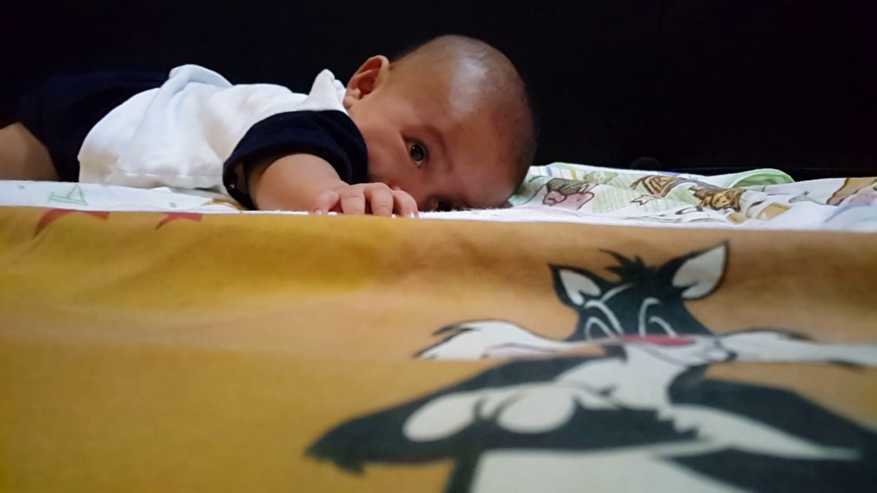 Baby Ell try to  