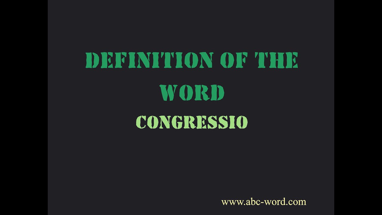 Definition of the word 
