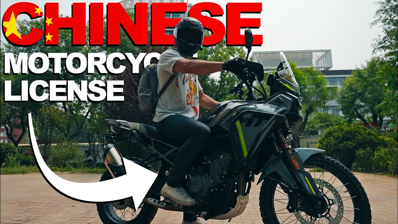 How to Get Your Motorcycle License in China! 🇨🇳