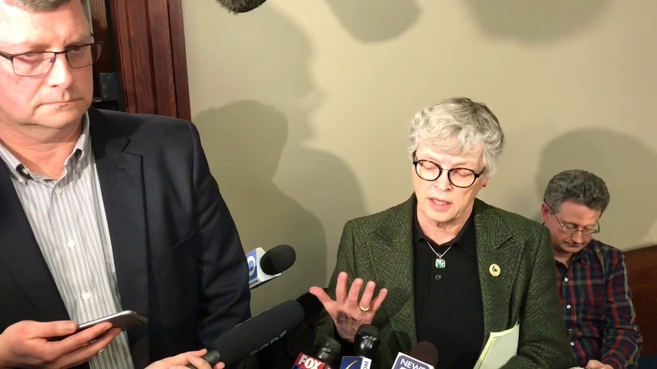 MSU president speaks at Larry Nassar sentencing and confronted by victims