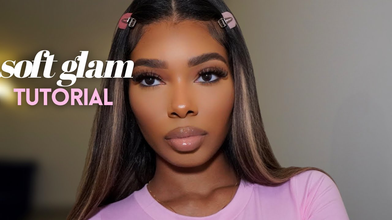 Flawless Soft Glam Makeup Tutorial For Black Women | STEP BY STEP 🎀