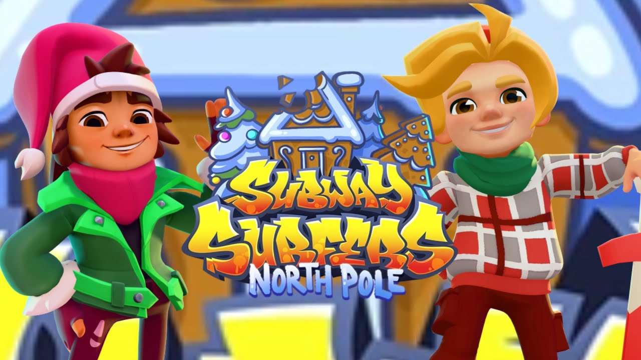 subway surfers North Pole 2025 !HD 1080p