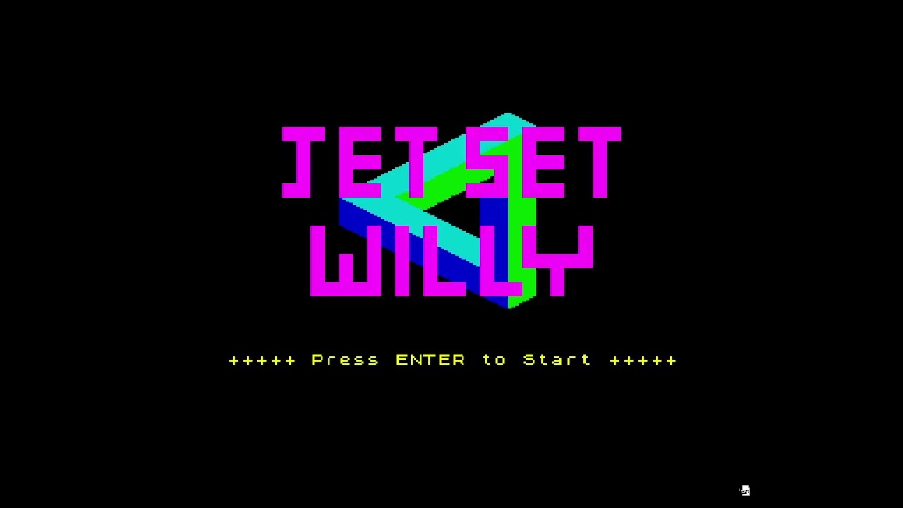 Jet Set Willy ZX Spectrum walkthrough