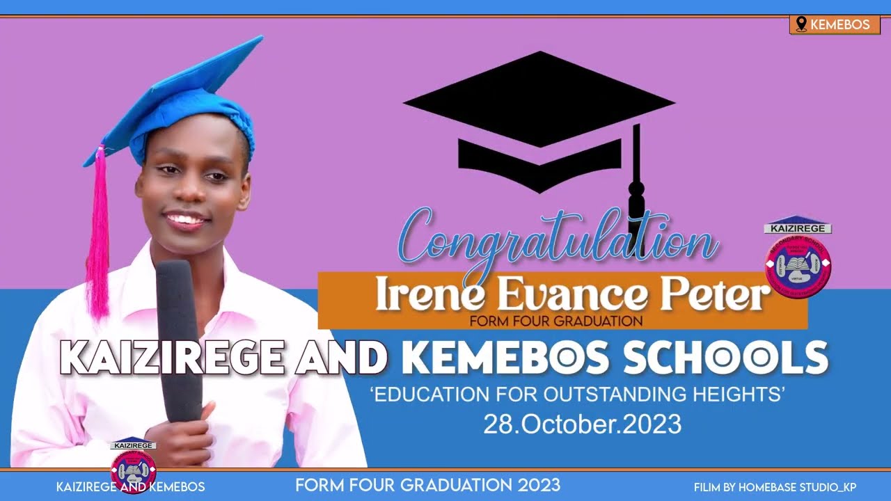 KAIZIREGE AND KEMEBOS GRADUATION 🎓 4M4 2023.